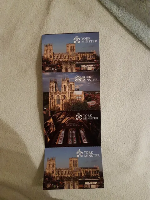 York Minster Four Adult Admission Tickets Expiry Date 05/02/2024