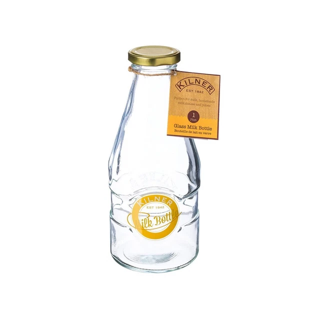Kilner HAUSRAT Milchflasche mit Drehverschluss,
