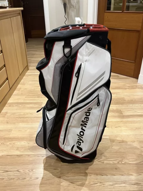 TAYLORMADE DELUXE WATERPROOF Golf Cart Bag New For 2020 15 Way Top