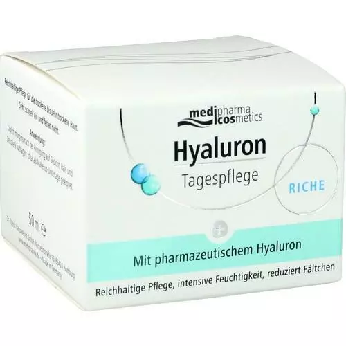 Medipharma cosmetics Hyaluronique Soin Riche Crème dans Le Creuset 50 ML