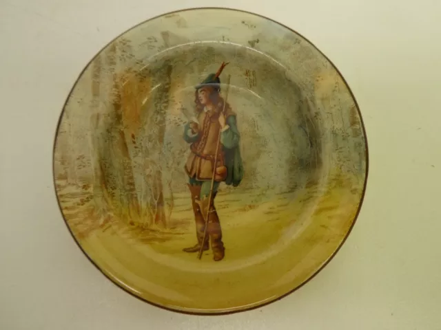 Royal Doulton Pottery Rosalind Shakespeare Series Ware Trinket Pin Dish Plate