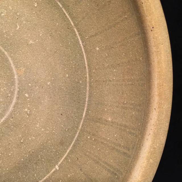 **RARE** Authentic 15th Century A.D. Burmese Celadon Large Plate 4