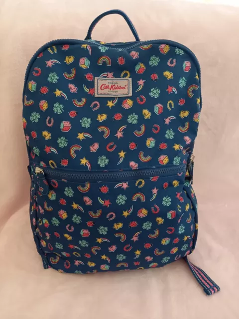 CATH KIDSTON BACKPACK RUCKSACK Lightweight Foldaway Lucky Charms