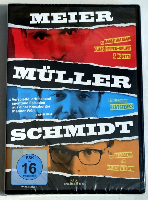 Meier Müller Schmidt (2015) NEU, Ferenc Graefe, Jules Armana, Nicolas Artajo DVD