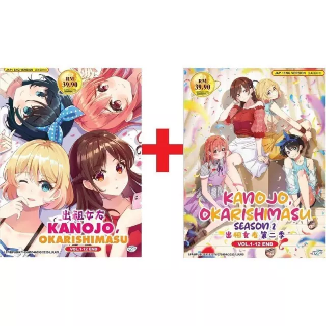 Rent-A-Girlfriend: Season 2 Blu-ray (Kanojo, Okarishimasu)