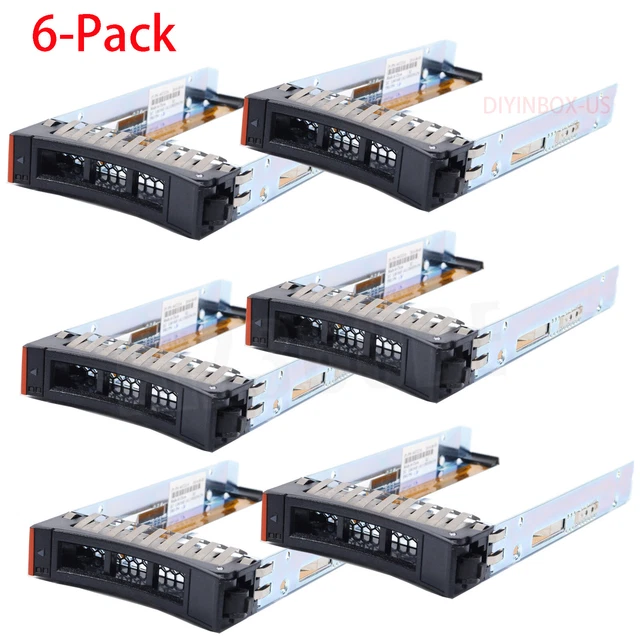 X6 2.5" SAS Drive Caddy Tray 4 IBM x3650 x3550 x3500 x3400 M2 M3 M4 HS22 44T2216
