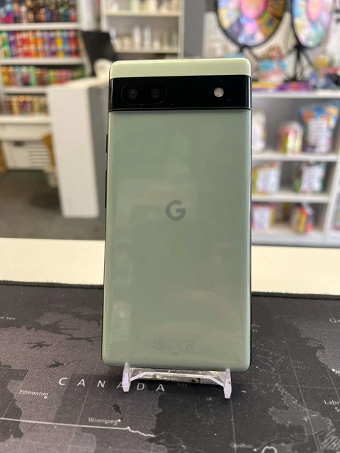 GOOGLE PIXEL 6A - 128GB - Sage - Unlocked - Grade B - Includes