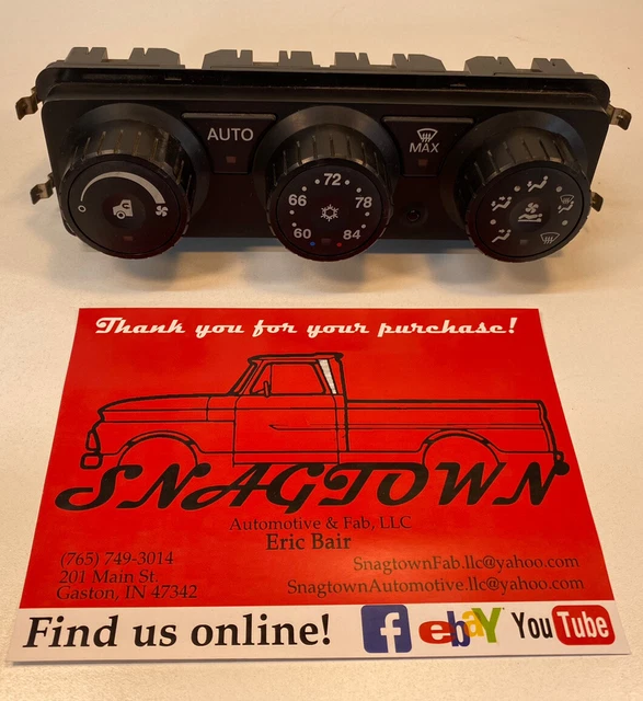 PACCAR KENWORTH AIR Conditioning Heater Control Module Model F211028