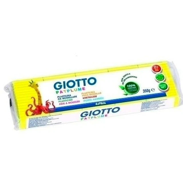 Plastilina Giotto 12 Unità Giallo [15 Pezzi]