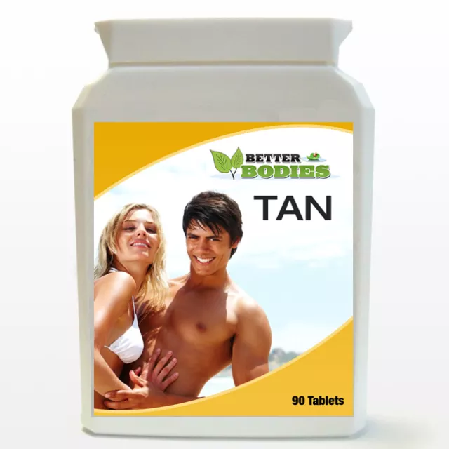 Tanning Tablets Tan Quicker Speeds up Tanning Process 90 Tablets Capsules BOTTLE