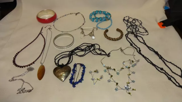 Job Lot/Collection Of Costume Jewellery Necklace,Bracelets,Earrings Lot 3