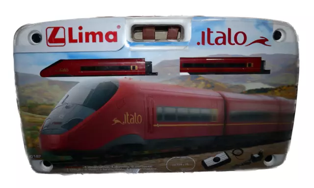 Lima treno elettrico Italo in  SCALA H0 1:87 sigillato nuovo raro HL 1041