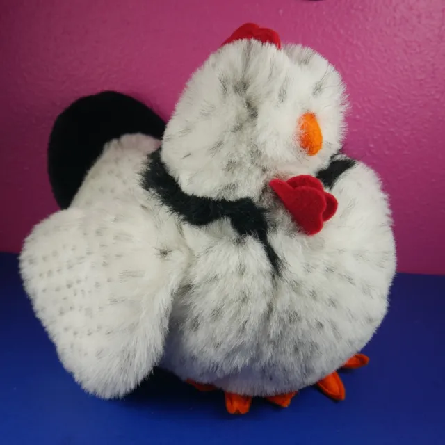 Heartline Snuggables Plush Chicken Hen Stuffed Animal Toy Bird