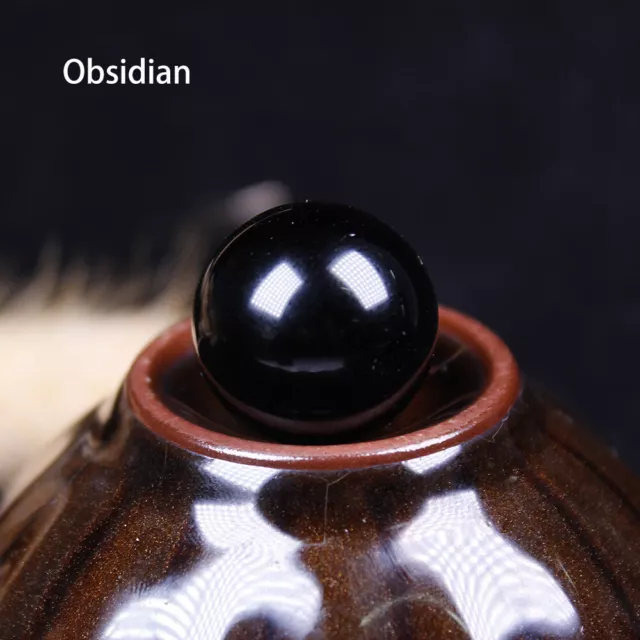 20MM Natural Crystal Sphere Round Ball Gemstone Healing Globe Chakra Palm Stone