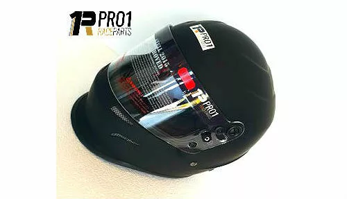 Matt Black Pro1 Full Face Snell 2020 Helmet Race car Speedway Drag Rally SFI