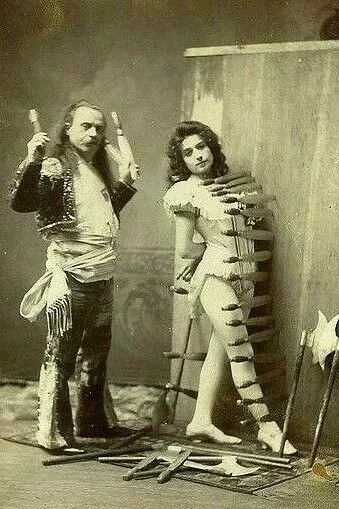 Antique Circus Photo 1084b Odd Strange & Bizarre