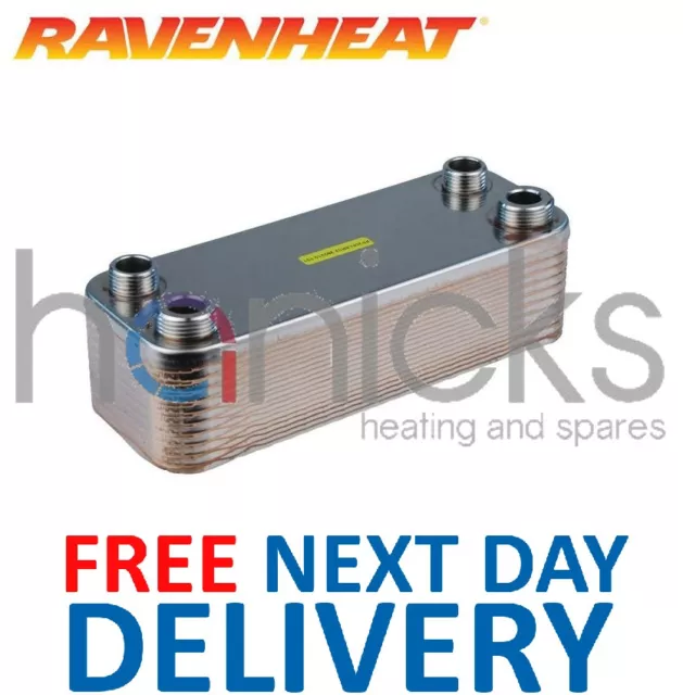 Ravenheat Acs Placa Intercambiador de Calor 0002sca06015/0 0002sca06015/1 Nuevo 2