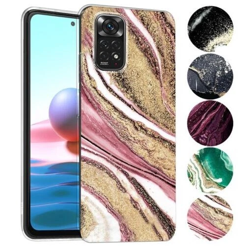 Coque pour Xiaomi Redmi Note 11 Pro Étui Marbre Téléphone Portable en Silicone
