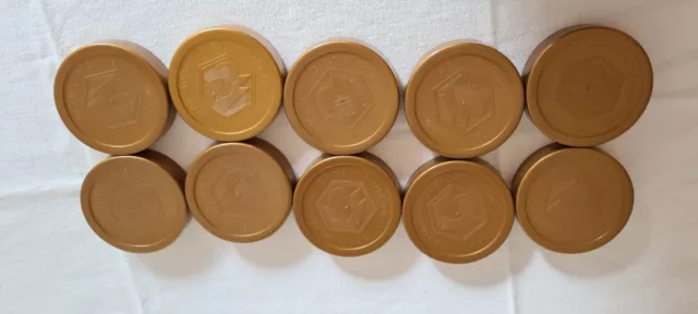 10*Schraubdeckel  für 250 g  DIB Honigglas