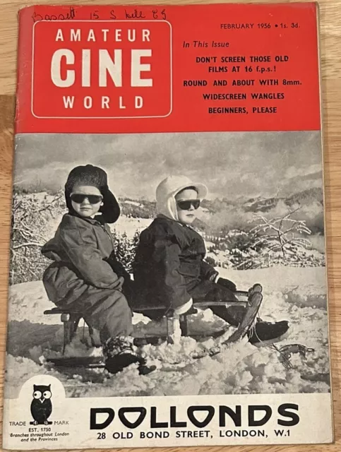 Amateur Cine World Magazine - February 1956