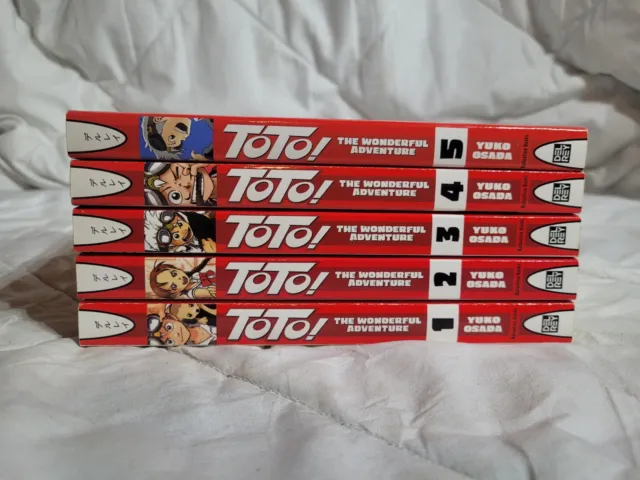 Toto! The Wonderful Adventure Complete Collection Vol (1-5) Yuko Osada