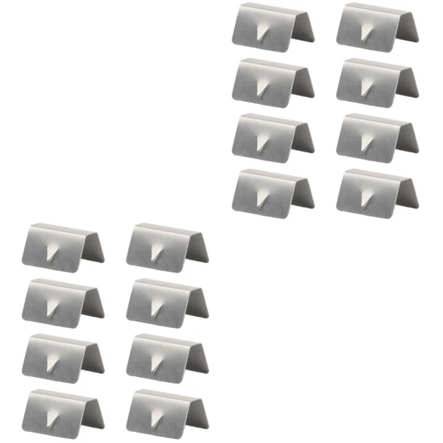 16 pz clip in acciaio inox parabrezza deflettori pioggia