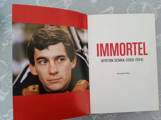 LIVRE AYRTON SENNA "Immortel" Coffret/Livre/Documents Etat Neuf EUR 25