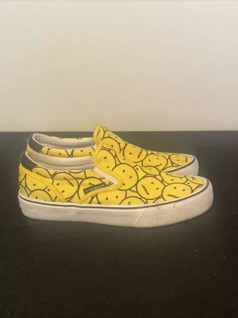 Airwalk Shoes Sneakers Smile Smiley Face yellow Mens 7.5