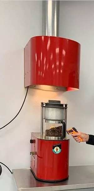 Sonofresco Profile Coffee Roaster 1lb CR1S-1400 With Fume Hood 