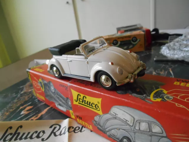 schuco racer decapotable  convertible vw nib  neuf boite beetle volkswagen