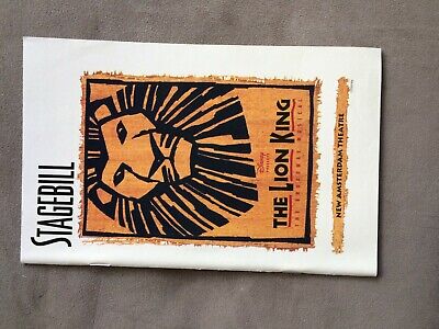 download the lion king playbill download the lion king playbill