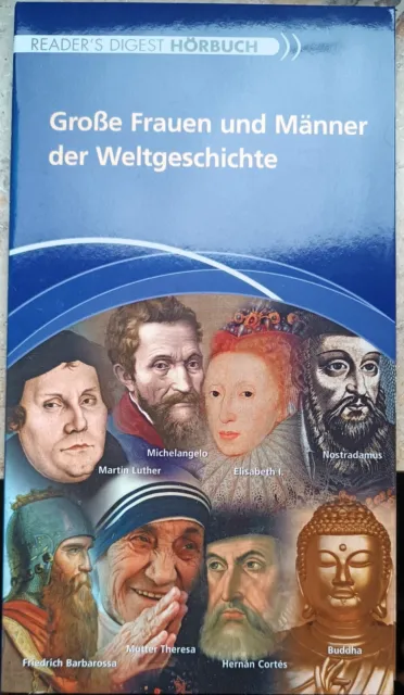 Hörbuch: Reader´s Digest - Große Frauen und Männer der Weltgeschichte (2 CDs)