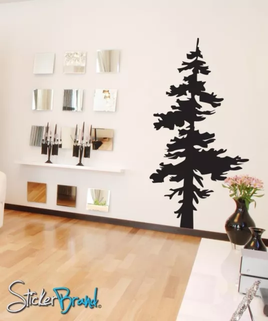 Vinyl Wall Decal Sticker Single Pine Tree #851