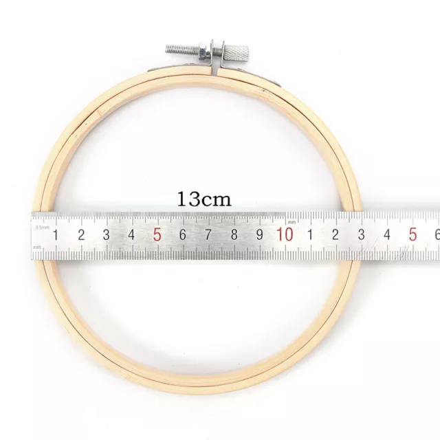 Wooden Cross Stitch Machine Bamboo Hoop Ring Embroidery Sewing D JwJ TbYNUKH-ja