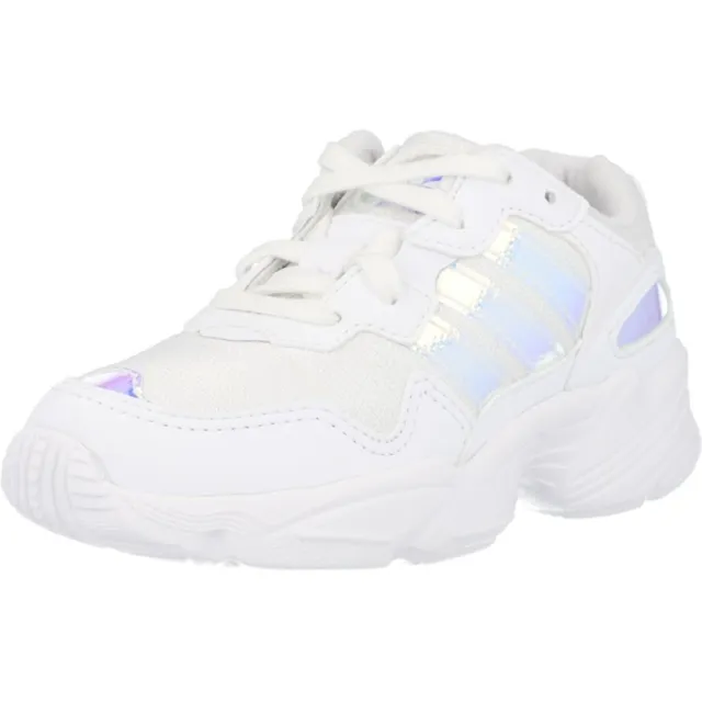 adidas Originals Yung-96 C White/Iridescent Leather Trainers Shoes