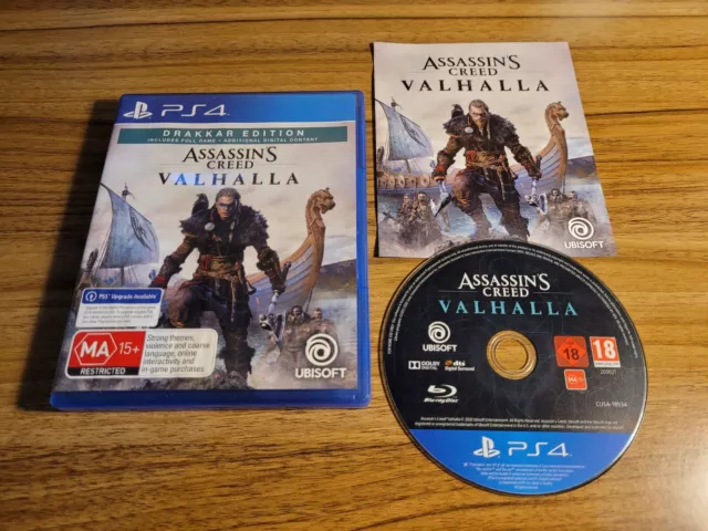 RARE' ASSASSINS CREED Valhalla Drakkar Edition'Complete' PS4