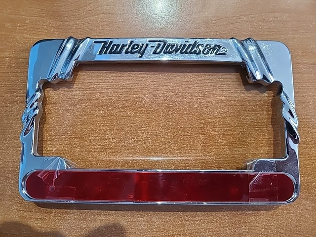Harley Davidson Chrome License Plate Bracket