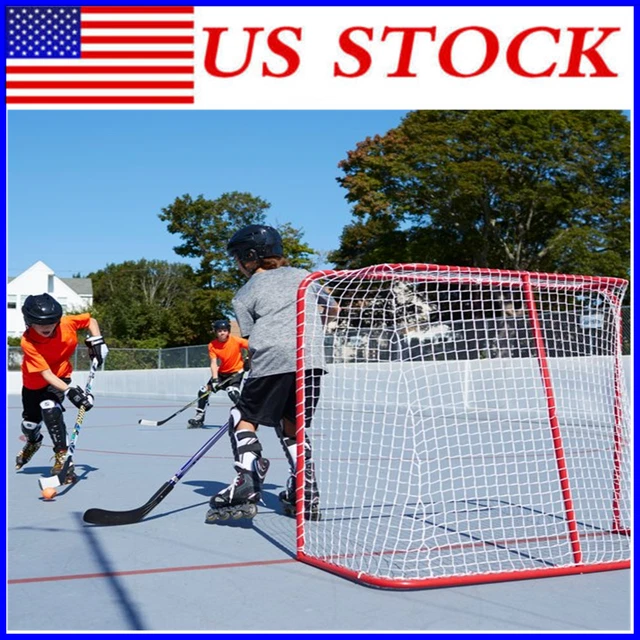 Sports Street Hockey Goal - Steel Outdoor Hockey Net - 54" Sports Street Hockey Goal - Steel Outdoor Hockey Net - 54"