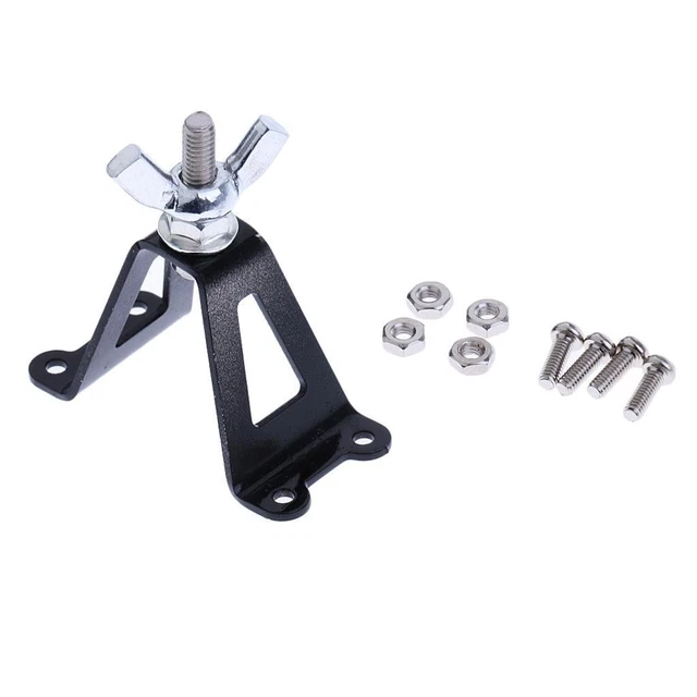 Support De Roue De Secours Arrière Pour Voiture 1/10 (D90 CC01) - Accessoire RC Noir
