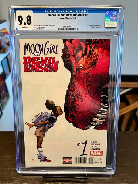 Moon Girl and Devil Dinosaur #1 1st Appearance Moon Girl CGC 9.8 NM/MT 2016