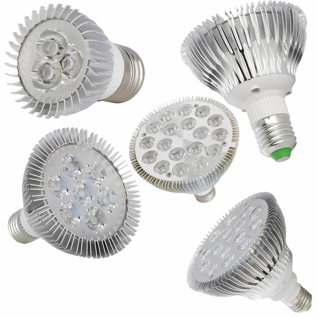 1X 5X 10X Dimmable E27 PAR16 PAR30 PAR38 LED Spotlight Bulb Light Bright Lamps