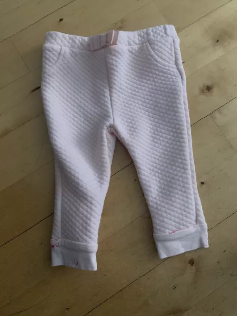 Baby Girls 🎀TED BAKER🎀 Pink  Skinny Trousers/ Leggings 3-6 Months