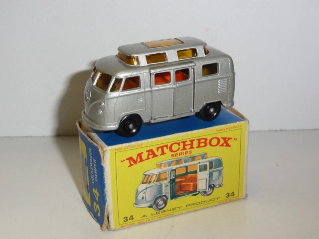 Volkswagen Camper MATCHBOX modèle et boite d'Origine .   fr