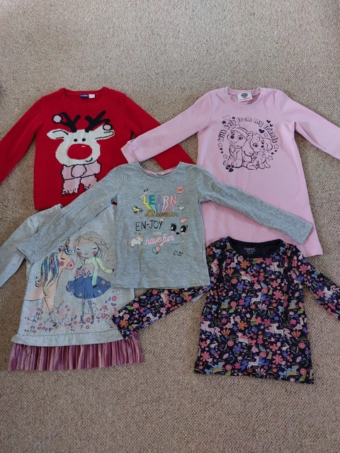 girls clothes bundle age 5-6 years