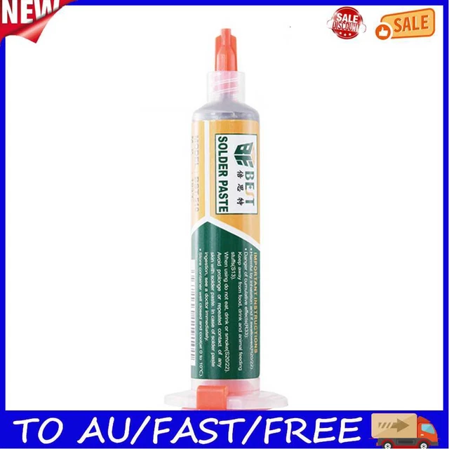 Welding Liquid Flux Grease 183-Degree SMD/PCB Board Repair Solder Paste Syringe