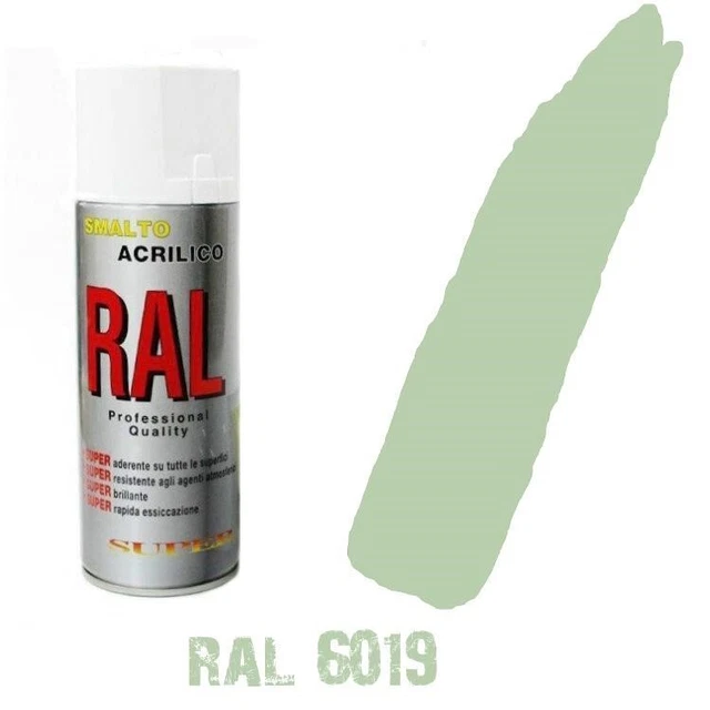 Vernice Spray Acrilica Cilvani RAL 7035 Grigio Chiaro - Finitura Brillante Lucida, Bombola 400ml