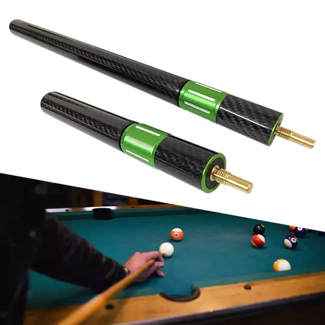 Billiard Cue Extension Pool Cue Extender Comfortable Compact Retractable