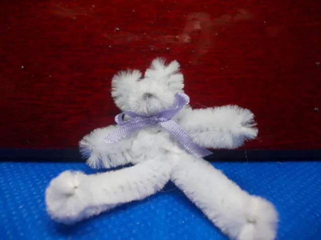 White Bear  Teddy For A Dolls House