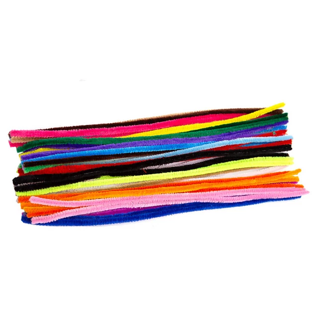 Farbspitzen Bastelbedarf Für Kinder Farbige Eisstiele Colorful Polyester