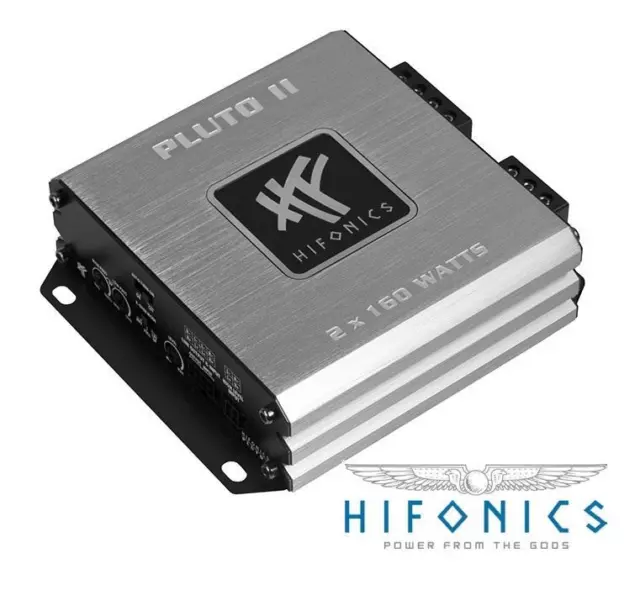 Hifonics Pluto II Classe D Numérique 2-Kanal Micro Amplificateur